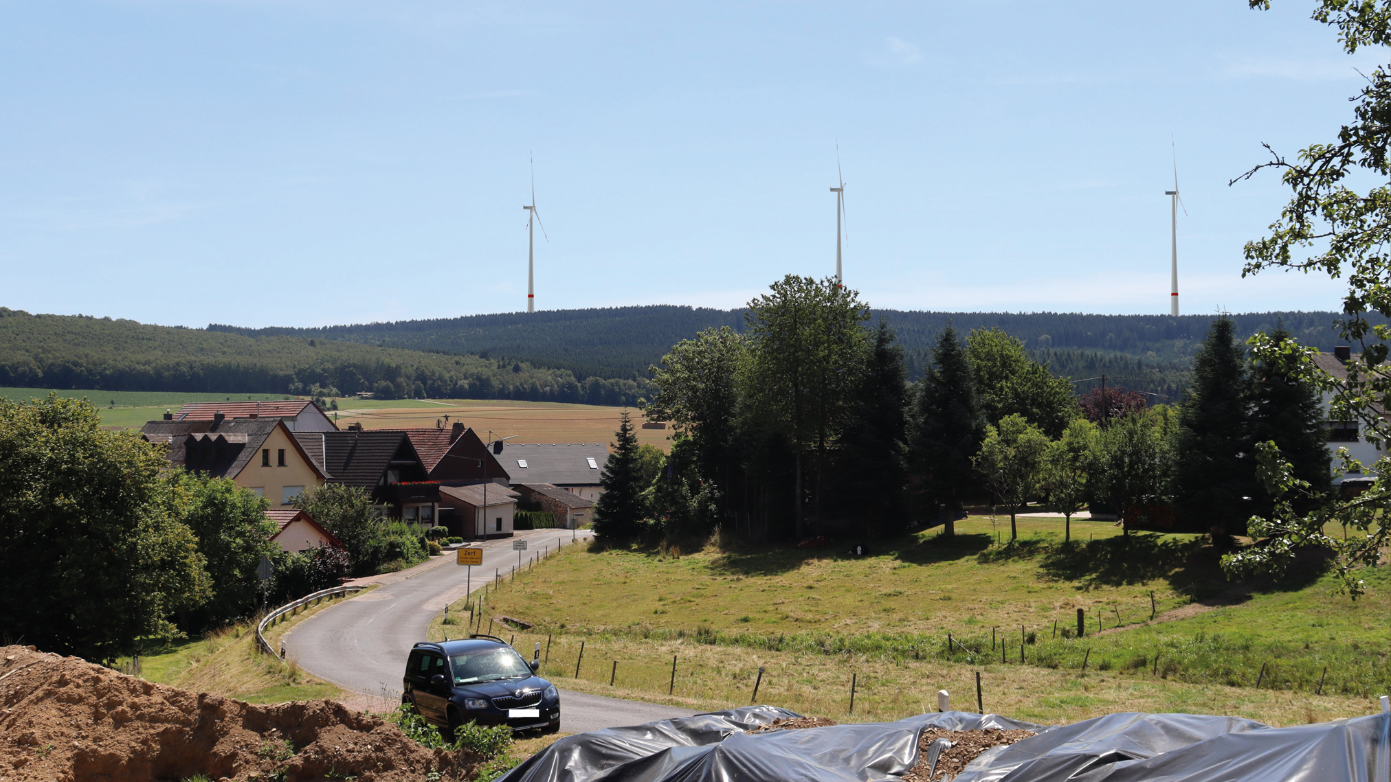 Windparks Zerfer Schneeberg und Warburg II